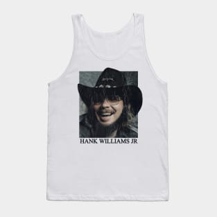 Retro vintage Hank Williams Jr Tank Top